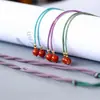 Fornecedor da Fábrica Pingente de Corda Trançada à Mão Corda Cordão Ajustável Pingente DIY Jade Corda de Jade Corda de Colar