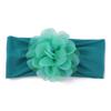 Venta Caliente Transfronteriza Banda Ancha de Nylon Suave para el Cabello Flor de Chifón Creativa Banda para el Cabello para Niños Accesorios para el Cabello de Bebé Lindo Tocado de Princesa