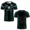 2025 Amazon Teum Export Transfronterizo Impresión Digital 3D Camiseta Casual de Manga Corta con Cuello Redondo Personalizada para Hombre