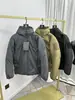 Alternativa serie N para exteriores~Nueva tecnología tres a prueba de otoño e invierno, chaqueta de algodón simple, ligera, cálida, con capucha para hombre