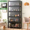 Gabinete de Almacenamiento para el Hogar Gabinete de Almacenamiento Multicapa para Dormitorio Hogar Vitrina Hecha a Mano con Puerta de Gabinete A partir de Una Pieza