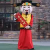 Disfraz de Personaje de Dibujo Animado de Abuelo Accesorios de Año Nuevo Sombrero Ropa Fu Lu Shou Mascota de Espectáculo Juego Venta al por Mayor