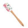 Espátula de Silicone Criativa de Grau Alimentício 43g Cabo de Madeira Destacável Espalhador de Creme para Bolo para Cozinha Doméstica Venda por Atacado Confeitaria