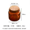 Uma Variedade de Copos de Vidro Transparentes Criativos para Velas de Aromaterapia Sem Fogo, Copo de Vidro para Velas de Aromaterapia DIY, Castiçal