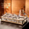 Juego de Copas de Licor de Cristal Modelo Nuevo 2026, Vasos Pequeños de Licor 0.1 kg, Juego Dispensador de Licor para Uso Personal, Utensilios para Beber Shochu