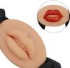 Tatuaje Bordado Silicona Cuero Sintético Labios Pouty Piel de Práctica Plantilla de Labios Blanqueamiento de Labios Suministros de Aprendizaje Molde Belleza