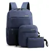 Mochila de Negócios Mochila Masculina Moda Coreana Bolsa de Viagem Mochila Casual Feminina Estudante Mochila Escolar Simples Moda Bolsa para Computador