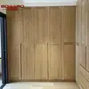 Armario de Roble Estilo Americano Hecho a Medida para Toda la Casa en Fábrica de Comercio Exterior, Armario de Madera Maciza Hecho a Medida y Vestidor