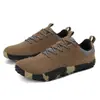 Novos Sapatos Masculinos de Bico Largo 2025, Respiráveis, Modernos, Versáteis Sapatos de Palhaço, Leves com Solado Grosso, Sapatos Casuais de Malha Masculinos, Sapatos da Moda