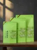 Bolsas para Envasado de Té 0.1 kg Media Libra 0.5 kg Bolsas Universales Selladas de Papel Kraft a Prueba de Humedad y Conservación de Frescura para Té Verde Bolsas Auto-Sellables de Papel de Aluminio