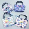 Bolso de Mano Stitch Monedero Bolsa de Almacenamiento Llavero de Bolso Stitch Bebé Estrella Bolsa con Cremallera para Auriculares