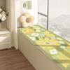 Pequeno Tapete Fresco para Bay Window Universal Quatro Estações Tapete de Varanda Doméstico Tatami de Cobertura Total Almofada Tapete Espesso para Quarto ao Lado da Cama