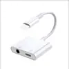 Adaptador de fone de ouvido 2 em 1 adequado para celular Apple lightning para 3,5 mm celular iPhone áudio