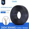 2854 30AWG Fio Blindado de 4 Condutores + Terra Nº 30 Fio Encapado de Sinal de 4 Condutores Anti-Interferência Cabo de Dados USB