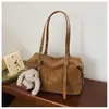 Bolso para Mujer Estilo Coreano Moda de Nicho Cadena Bolso de Hombro Único para Debajo del Brazo Nuevo Avanzado Retro Versátil Bolso Cruzado Pequeño
