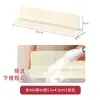 Borde Guardabarros para Fregadero de Cocina Alfombrilla Antisalpicaduras Mesa Extendida para Lavar Verduras Lavabo para Lavarse las Manos Encimera de Fregadero Tira de Tope de Agua de Silicona