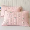Juego de fundas de almohada impermeables, incluye dos piezas, diseñadas para evitar que la saliva y el aceite manchen la almohada; Tamaño 48x74, adecuado para almohadas individuales; funda protectora para almohada