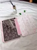 Funda Protectora para Tableta Estilo Ins Espejo Rosa Lazo 70% de Descuento Adecuada para iPad Pro11/11ª Generación/10.2