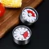 Temporizador de Cocina Temporizador Mecánico Electroimán Gestión del Tiempo Estudiante Recordatorio Reloj Despertador de Horneado Sonido Fuerte