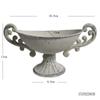 Vaso para Arranjo de Flores Estilo Pastoral Americano, Vaso de Flores de Natal para Mesa de Jantar de Pousada, Vaso Troféu com Duas Alças, Adereço de Fotografia