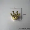 Manija de Corona Tapa de Taza de Cerámica Perla Superior de la Manija con Tornillos Utensilios de Cocina Accesorios para Muebles Accesorios Decorativos Hechos a Mano para Bricolaje