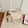 Bolso Retro Sencillo para Mujer 2026 Otoño Nuevo Estilo Elegante Temperamento Bolso de Hombro Debajo del Brazo Moda Bolso de Mano para Viaje