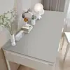 Tapete de mesa em couro sintético, mousepad grande, tapete de mesa para escritório de computador à prova d'água, tapete de escrita, tapete de mesa de estudo para crianças, tapete de mesa para estudante