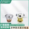 Fábrica de Zhangjiagang fornece tampa de frasco de perfume tampa de frasco de perfume plástico cola K Coroa de Cristal tampa de frasco de perfume UV gratuitamente