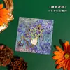 Marcador de Metal con Pintura al Óleo Retro Personalizado de Alta Gama Exquisito Soporte para Páginas de Lectura Estudiantil Floral Romántico Cultural Creativo Pequeño Regalo