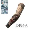 Mangas de tatuaje punto cruz transfronterizas populares para exteriores protección solar para hombres y mujeres brazo de tatuaje flor grande brazo completo sin costuras manga de hielo