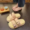 Fábrica de Zapatos Shin Zhili Casa de Campo Zapatillas de Sentir Verano para Mujer Hogar Interior Suela Gruesa Elevadas de Uso Suela Suave Antideslizantes Zapatillas para Mujer