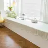 Alfombrilla de Balcón de Seda de Hielo Fresca y Sencilla Alfombrilla para Repisa de Ventana Modelo Nuevo 2026 Universal para Todas las Estaciones Cojín para Mirador de Ventana Tatami Famoso en Internet Verano