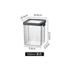 Caja de Granos de Gama Alta Grado Alimenticio Refrigerador Frijol Especias Fruta Seca Productos Secos Tanque Sellado Caja de Almacenamiento de Cocina Celebridad de Internet