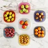 Prato de Frutas Rosa Sala de Estar Casa Mesa de Chá Prato de Exibição de Lanches Nova Fruteira Fruteira de Luxo Leve Cesta de Frutas