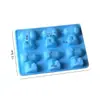 Molde de Silicone Pequeno Snoopy para Chocolate, Bolo, Cubos de Gelo, Squishy, Resina - Kit DIY com 6 Peças