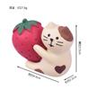 Mini adornos de escena para tienda de comestibles japonesa, fresa, chocolate, gato, regalo de San Valentín, pastel, postres