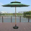Sombrilla de Exterior, Sombrilla de Poste Recto, Sombrilla de Columna Central, Sombrilla para Patio Exterior, Sombrilla de Playa para Ocio, Sombrilla de Jardín, Sombrilla Impermeable