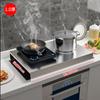Base Suporte para Fogão de Indução Aço Inoxidável 201 Tampa para Fogão a Gás Liquefeito Tampa para Fogão de Mesa Utensílios de Cozinha