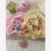 [Mickey Dulce] Nueva Camisa de Algodón Puro a Cuadros de Mickey de Dibujos Animados Dulces para Primavera/Verano 2026, Versátil y Usable en Tres Estaciones