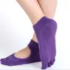 Meias de algodão para dedos de comércio exterior femininas sem calcanhar meias de yoga meias de dedos meias esportivas para dedos