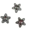 Estrella plateada lazo diamante AB accesorios de joyería DIY funda de resina para teléfono, materiales de decoración para agujeros de zapatos