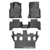 Adecuado para Toyota Land Cruiser 250 7 Plazas 2024-2025 Material para Todo Clima Alfombrillas de Piso TPE