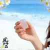 Colar com Pingente de Paz e Segurança em Formato de Pão, Item de Moda Popular para Transmissão ao Vivo, Corrente de Suéter de Jade Simples e Elegante Pingente Atacado