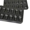 Molde para Pastel de 12 Conchas Molde para Madeleines Molde para Hornear Galletas Bandeja para Hornear de Acero al Carbono Engrosada