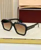 JACQ JMM Nueva Caja de Metal de Alta Calidad Gafas de Sol Transfronterizas Moda Combinación Perfecta Montura Grande Espejo Gafas de Sol de Moda ALFRED