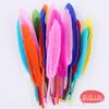 Plumas de colores hechas a mano, arte de belleza, material de trabajo, decoración de plumas, plumas hechas a mano, pelusa de plumas, precio de 1 paquete