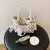 Bolso de lunares de alta gama transfronterizo de moda de nicho para mujer, nuevo bolso cruzado versátil de moda 2026, bolso de mano, bolso tipo cubo