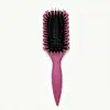 Cerdas de Palha de Trigo Almofada de Ar Massagem Pente para Pentear Cabelo Antiestático Alisa o Cabelo Sem Puxar Massagem Suave Couro Cabeludo Volumizador Pentear