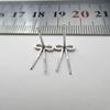 925 Sterling Silver Casal Orelha Nail Elegante Feminino Ear Bone Nail Coreano Estrela Simples Moda Brincos Compactos