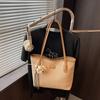 Popular Transfronterizo Bolso Sobaco Gran Capacidad Mujer 2025 Nuevo Moda Casual Bolso de Hombro Bolso Tote de Alta Gama para Viajero